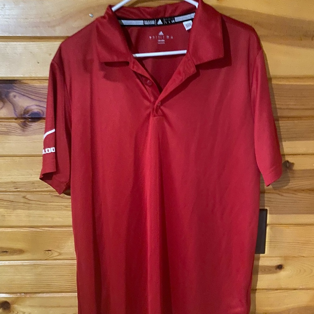 Adidas climalite polo, size L